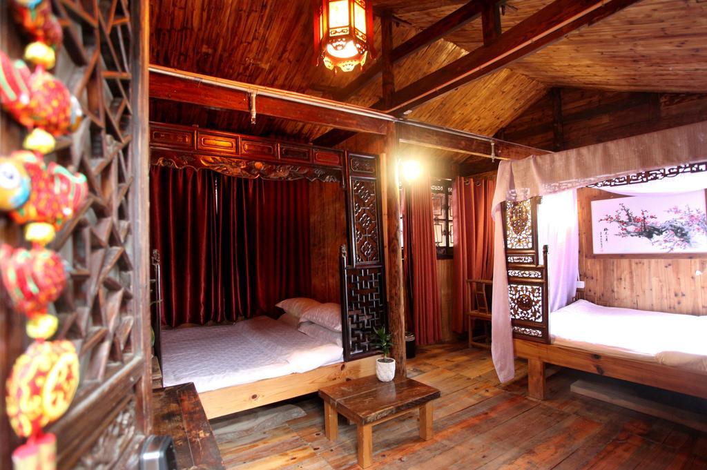 Old Street Courtyard Apartamento Montanhas Montanhas Huangshan Quarto foto